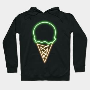 Neon Mint Ice Cream Hoodie